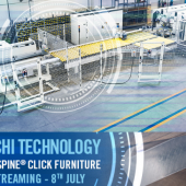 The latest from SCM in click furniture technology: new event on July 8th