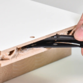 Lamello: joining system for composite panels without solid-wood strip